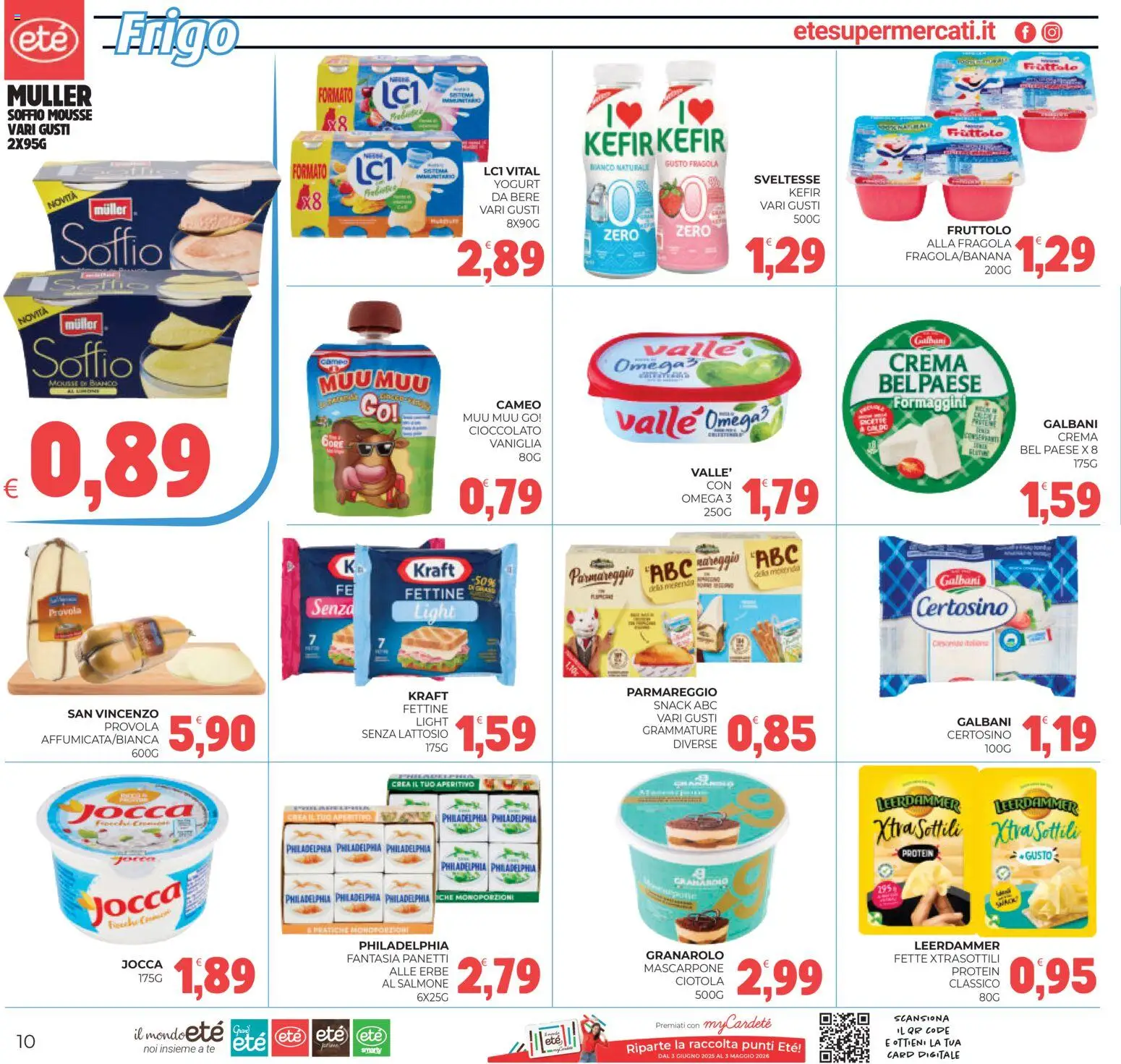Volantino Eté del 27.02.2026 | Pagina: 10 | Prodotti: Yogurt, Salmone, Tè, Ciotola
