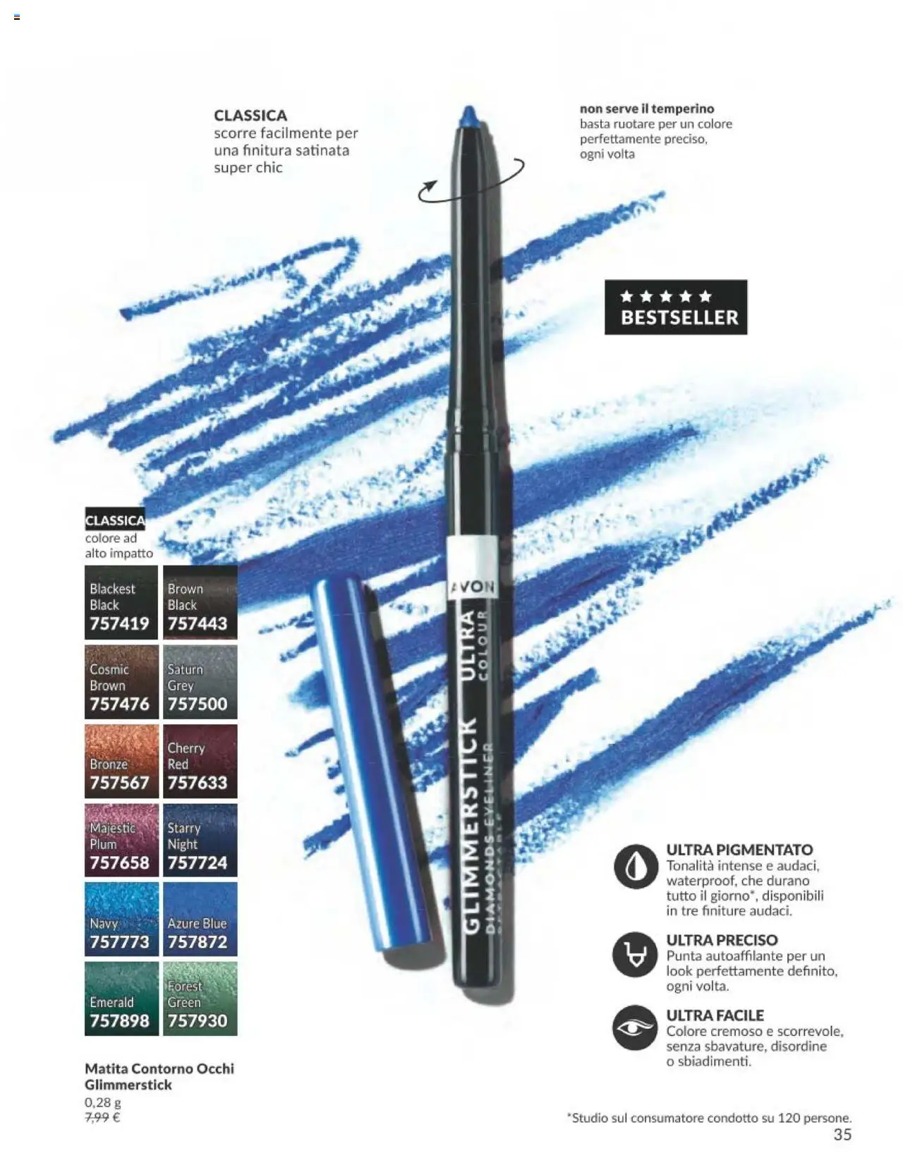Volantino Avon del 01.10.2025 | Pagina: 35 | Prodotti: Eyeliner, Temperino