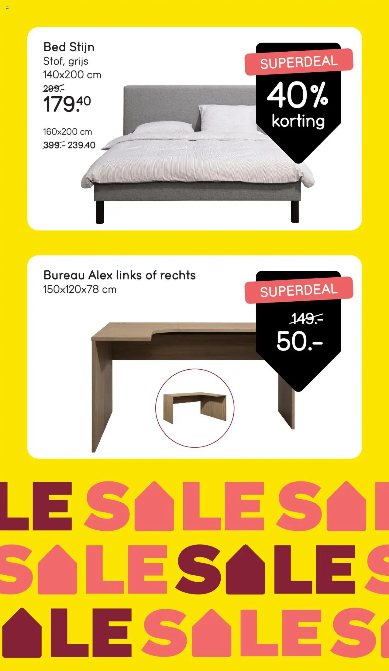 | Pagina: 7 | Producten: Bed, Bureau