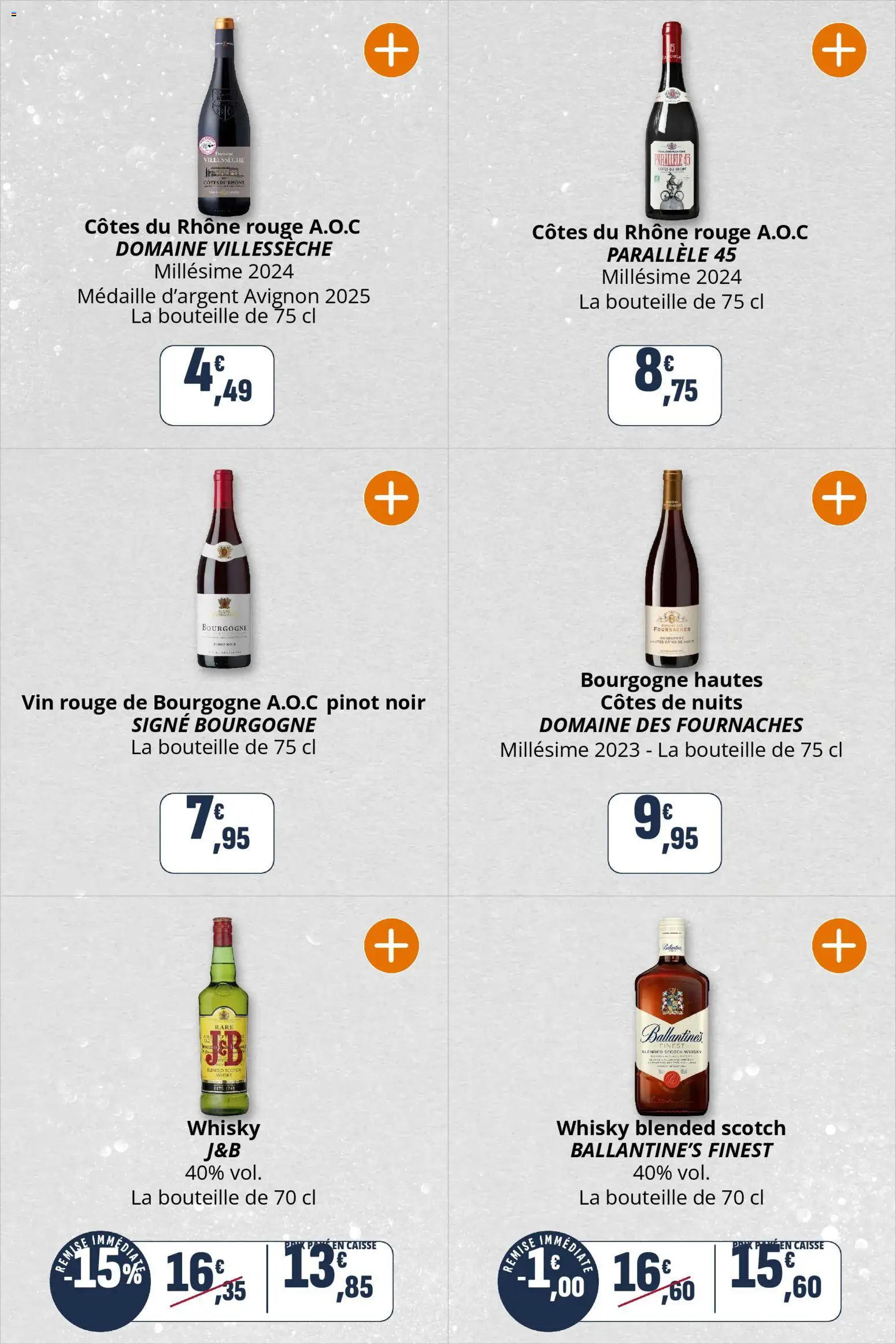 {H1} | Page: 29 | Produits: Whisky, Vin