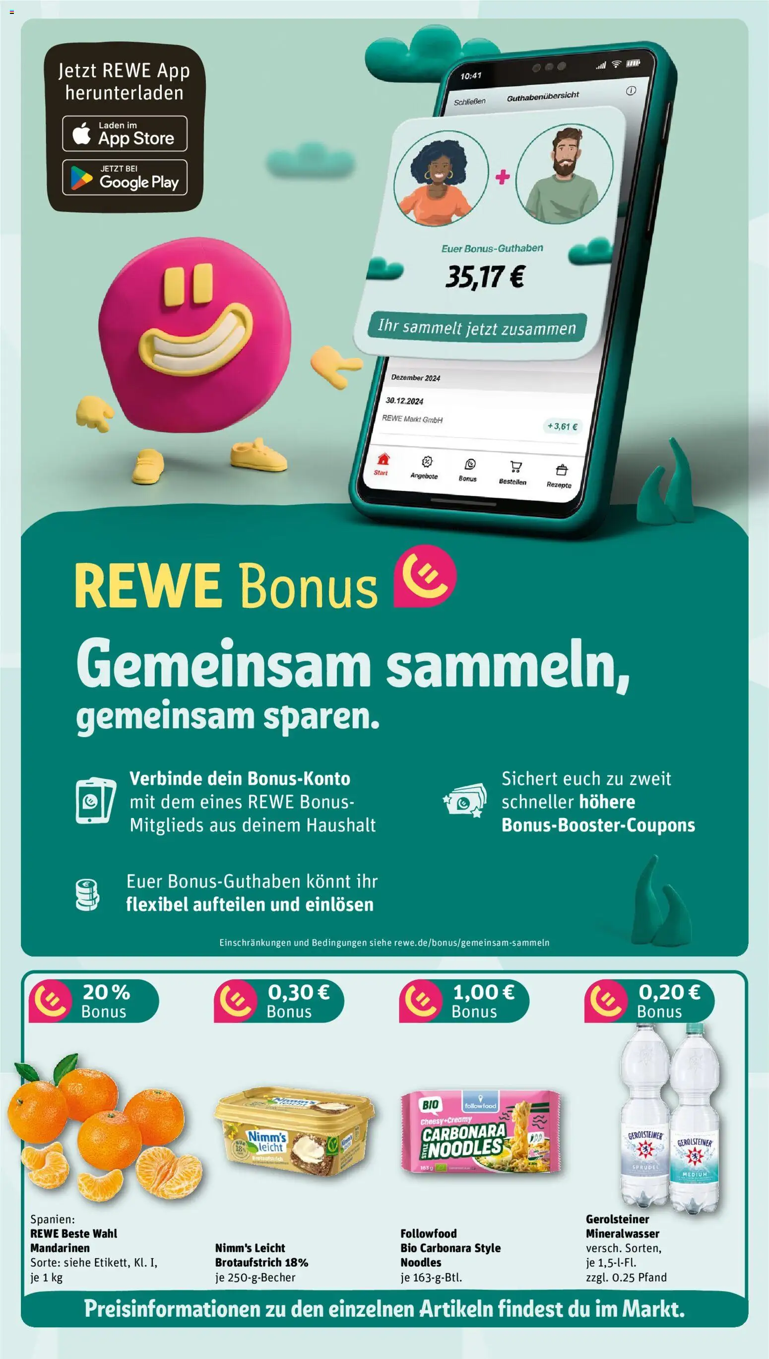 Rewe ihr Kaufpark Prospekt 	 – gültig ab 09.03.2026 | Seite: 3 | Produkte: Mandarinen, Mineralwasser, Gerolsteiner