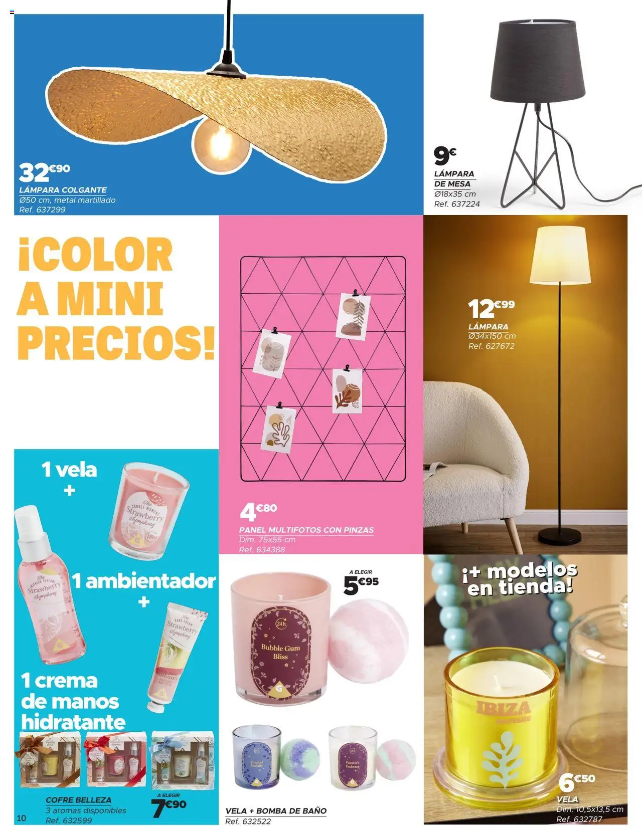 GiFi folleto │ válido desde el 03.06.2025 | Página: 10 | Productos: Crema de manos, Crema, Vela, Lámpara