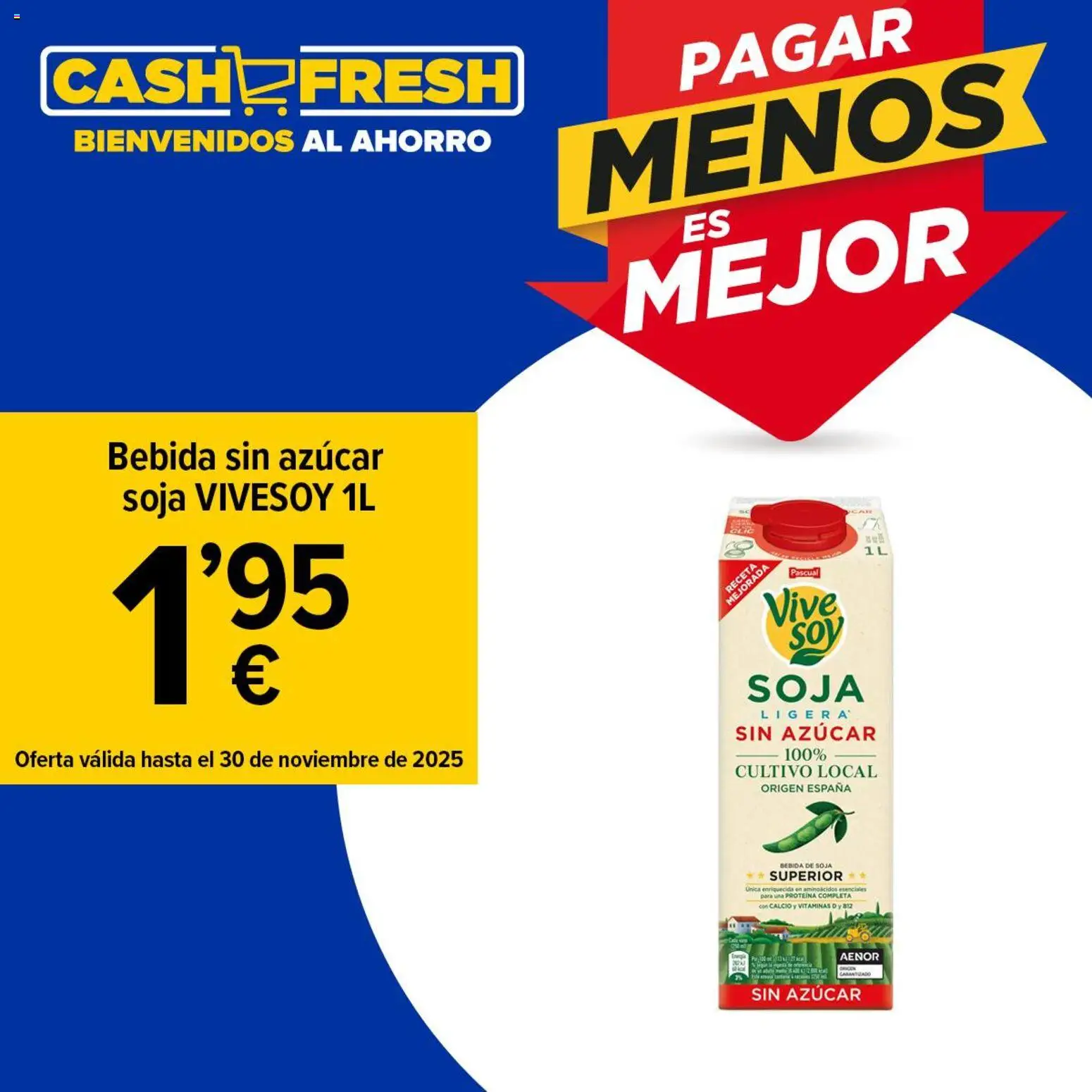 Cash Fresh folleto │ válido desde el 24.11.2025 | Página: 2 | Productos: Bebida de soja