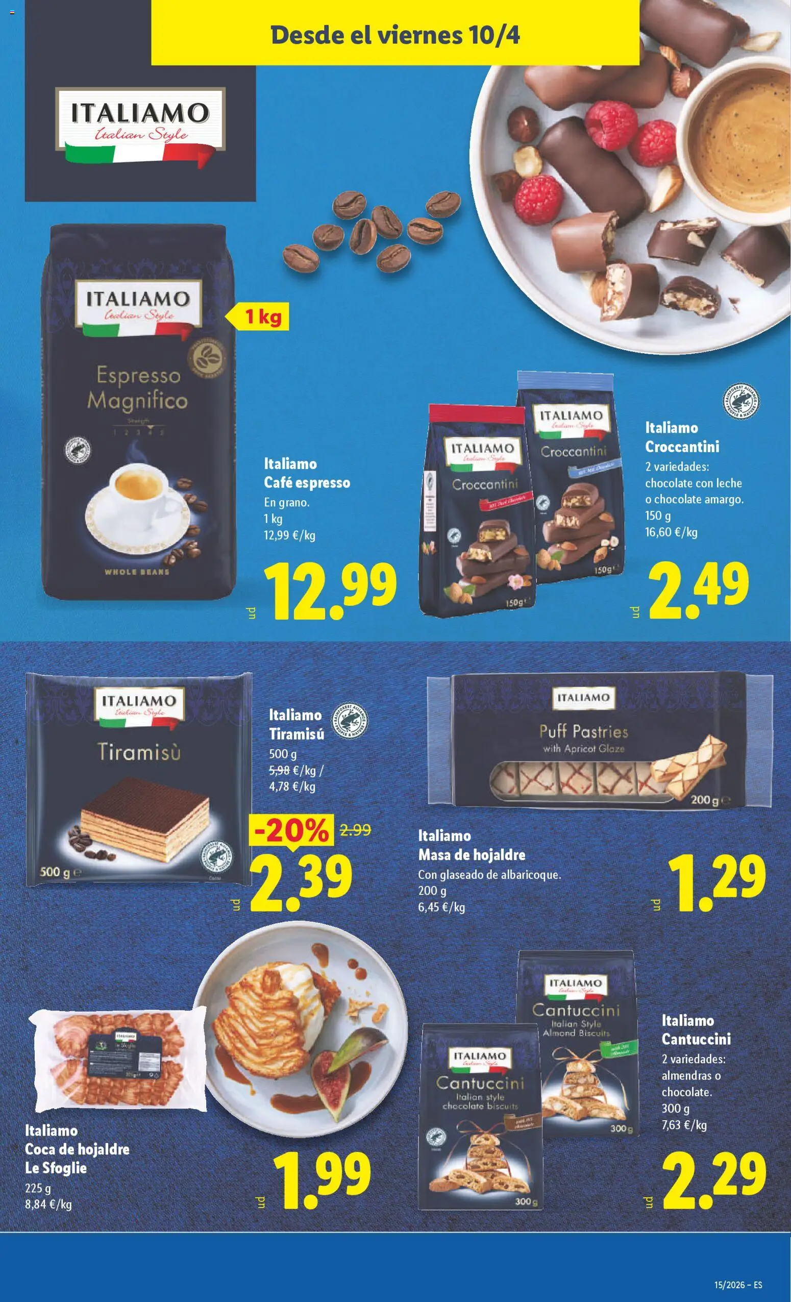 Lidl folleto │ válido desde el 06.04.2026 | Página: 47 | Productos: Leche, Café, Chocolate, Chocolate con leche