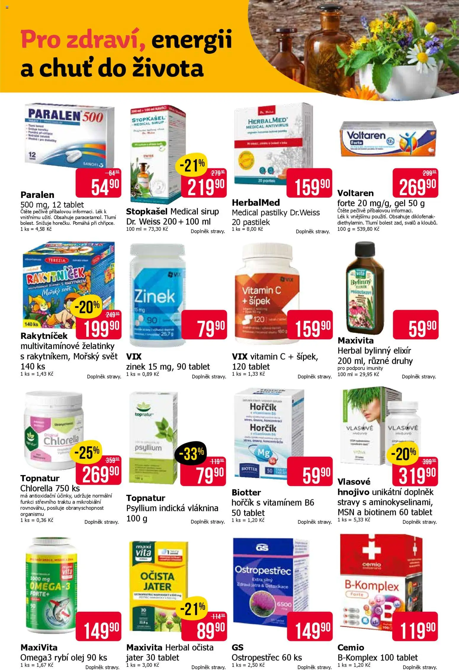 TETA Drogerie leták od 26.02.2026 | Strana: 10 | Produkty: Voltaren Forte, Tablet, Omega, Hnojivo