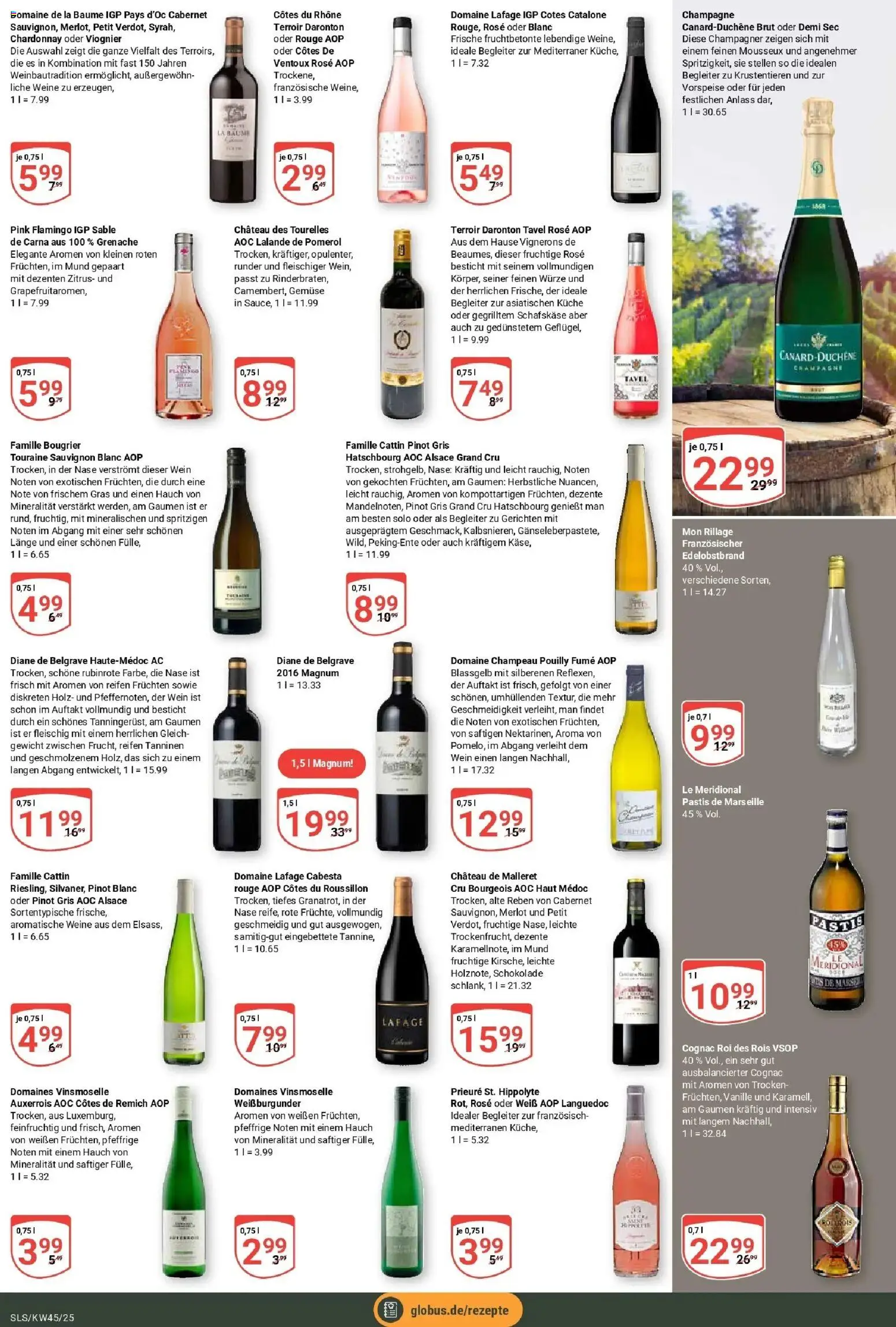 Globus prospekt Saarlouis	 – gültig ab 02.11.2025 | Seite: 20 | Produkte: Schokolade, Rouge, Gemüse, Wein