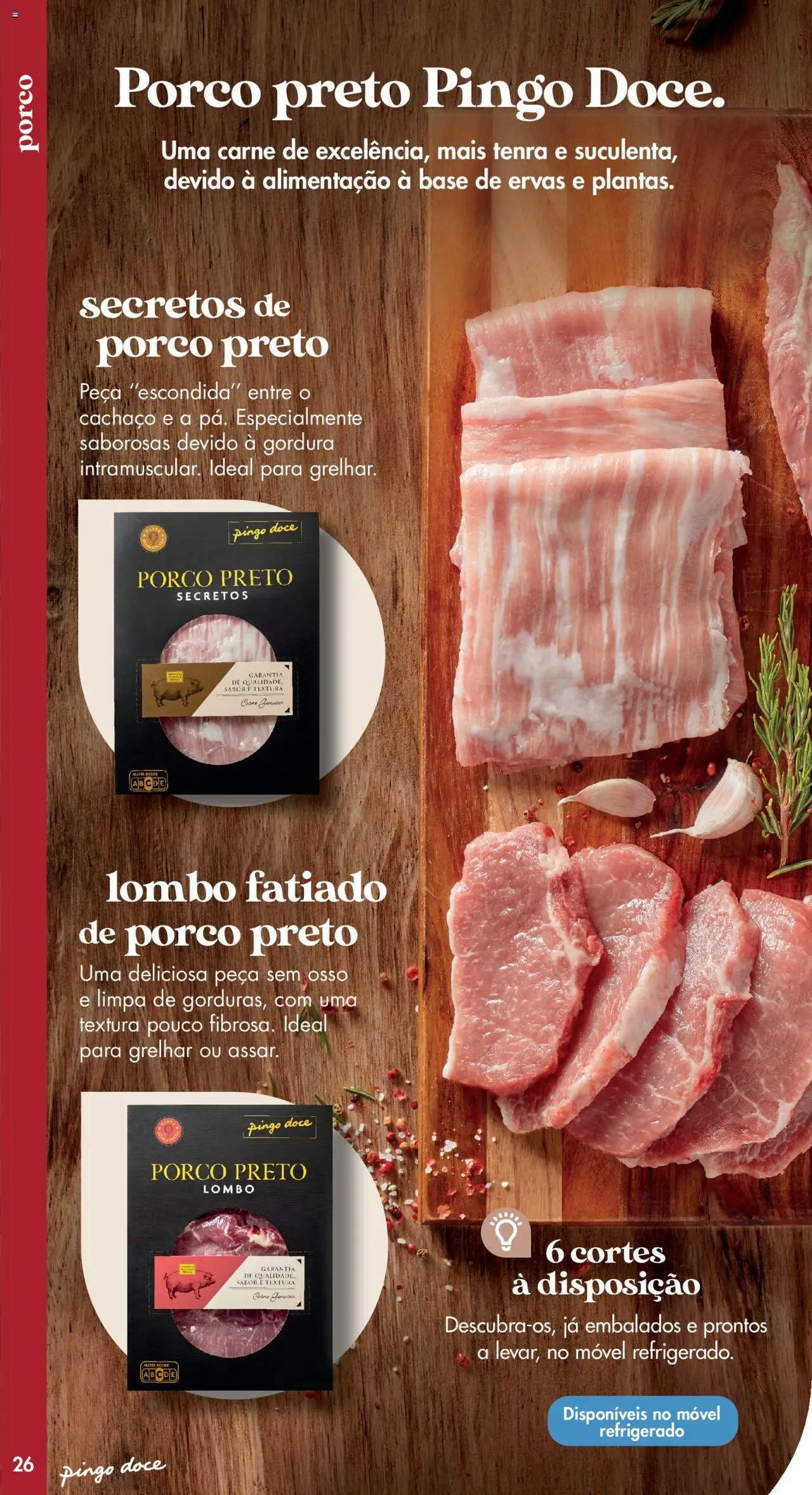 Pingo Doce - Catálogo-Talho │ válido de 20.05.2025 | Página: 26 | Produtos: Base, Lombo, Carne