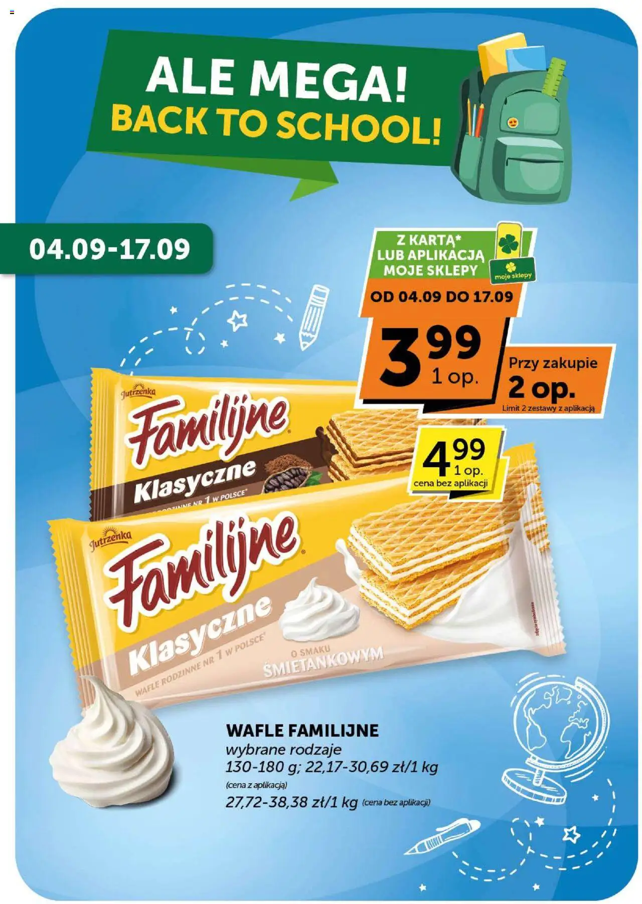 Euro Sklep Gazetka od 04.09.2025 | Strona: 32 | Produkty: Wafle