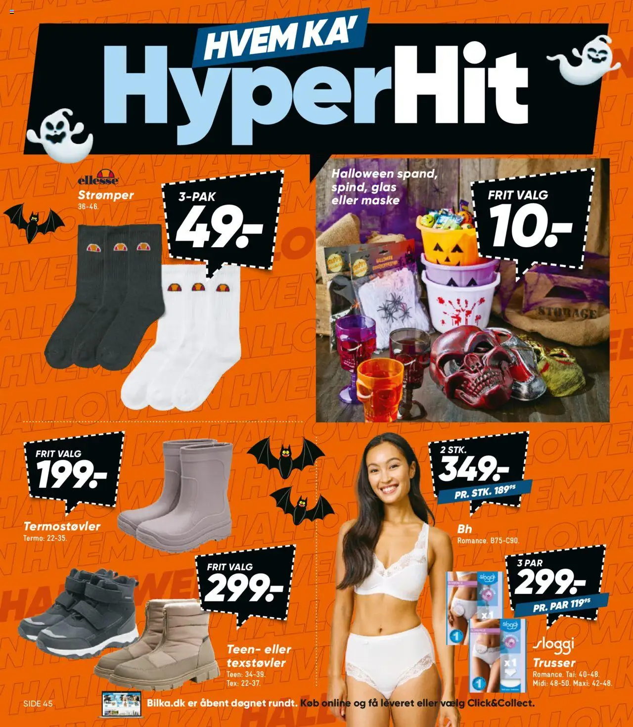Bilka tilbudsavis – gyldig fra 10.10.2025 | Side: 4 | Produkter: Maske, Trusser, Strømper