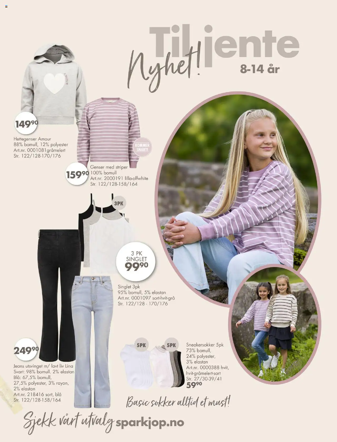 {H1} | Side: 41 | Produkter: Genser, Hettegenser, Sokker, Jeans