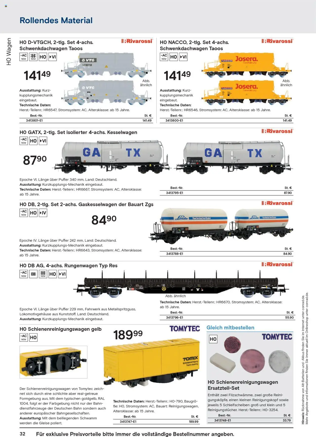 Conrad  Modellbahn Katalog - gültig ab dem 25.08.2025 | Seite: 34