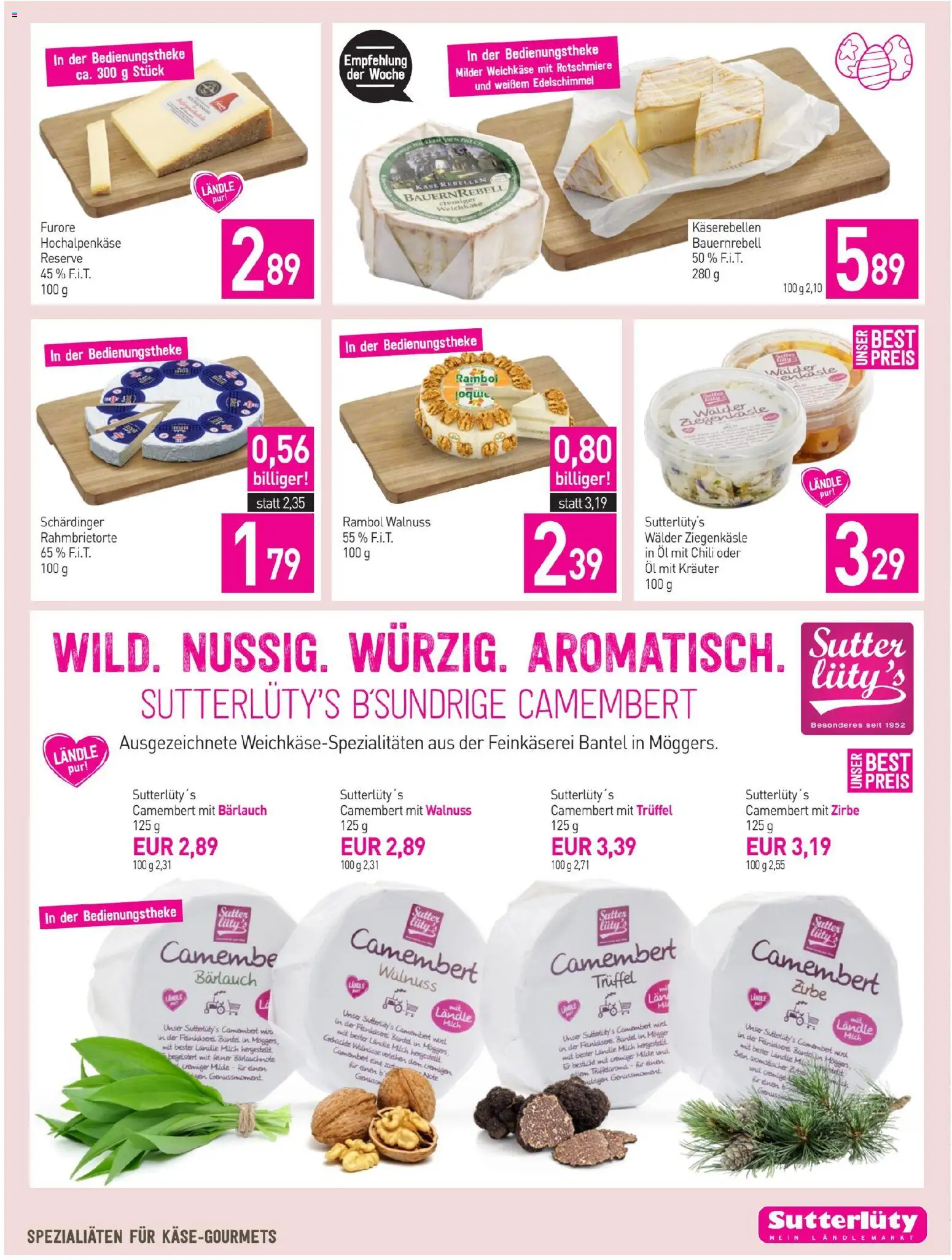 Sutterlüty Flugblatt gültig ab 02.04.2026 | Seite: 9 | Produkte: Chili, Milch, Käse, Öl