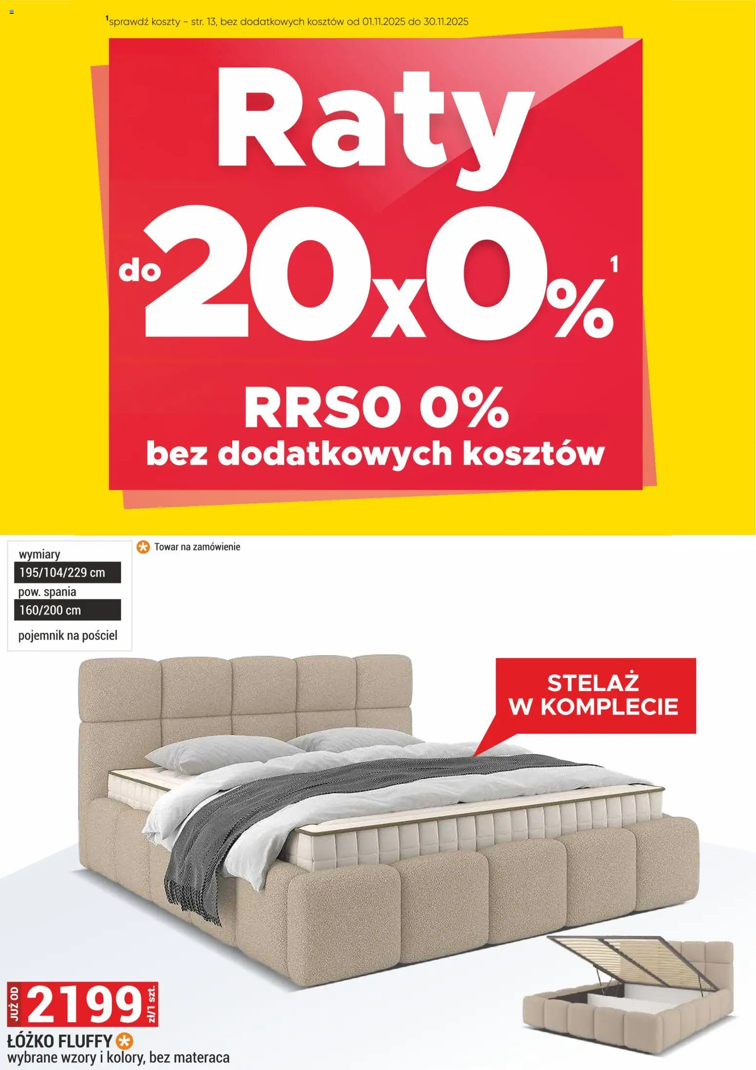 Merkury Market Gazetka - Meble, Wypoczynki, Materace od 01.11.2025 | Strona: 39 | Produkty: Pościel, Łóżko