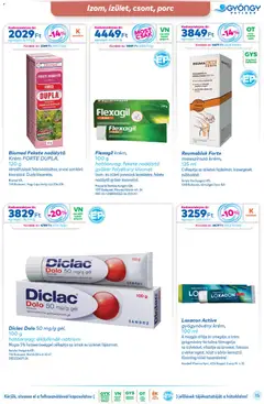 Gyöngy Patikák akciós újság - amely érvényes a következő dátumtól: 01.04.2026 | Oldal: 15