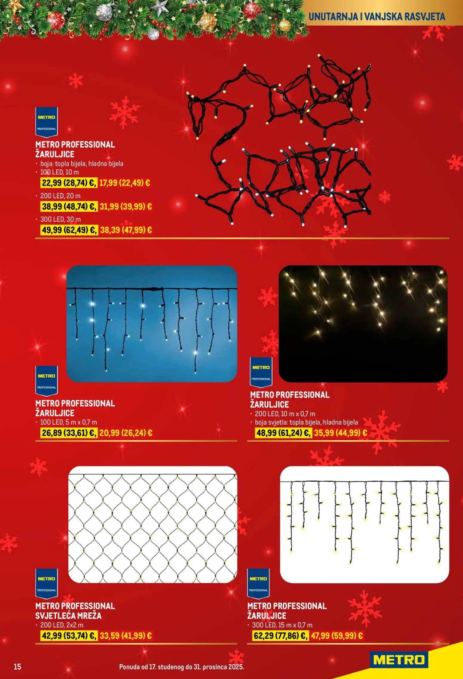 Metro katalog | vrijedi od 17.11.2025 | Stranica: 15 | Proizvodi: Rasvjeta