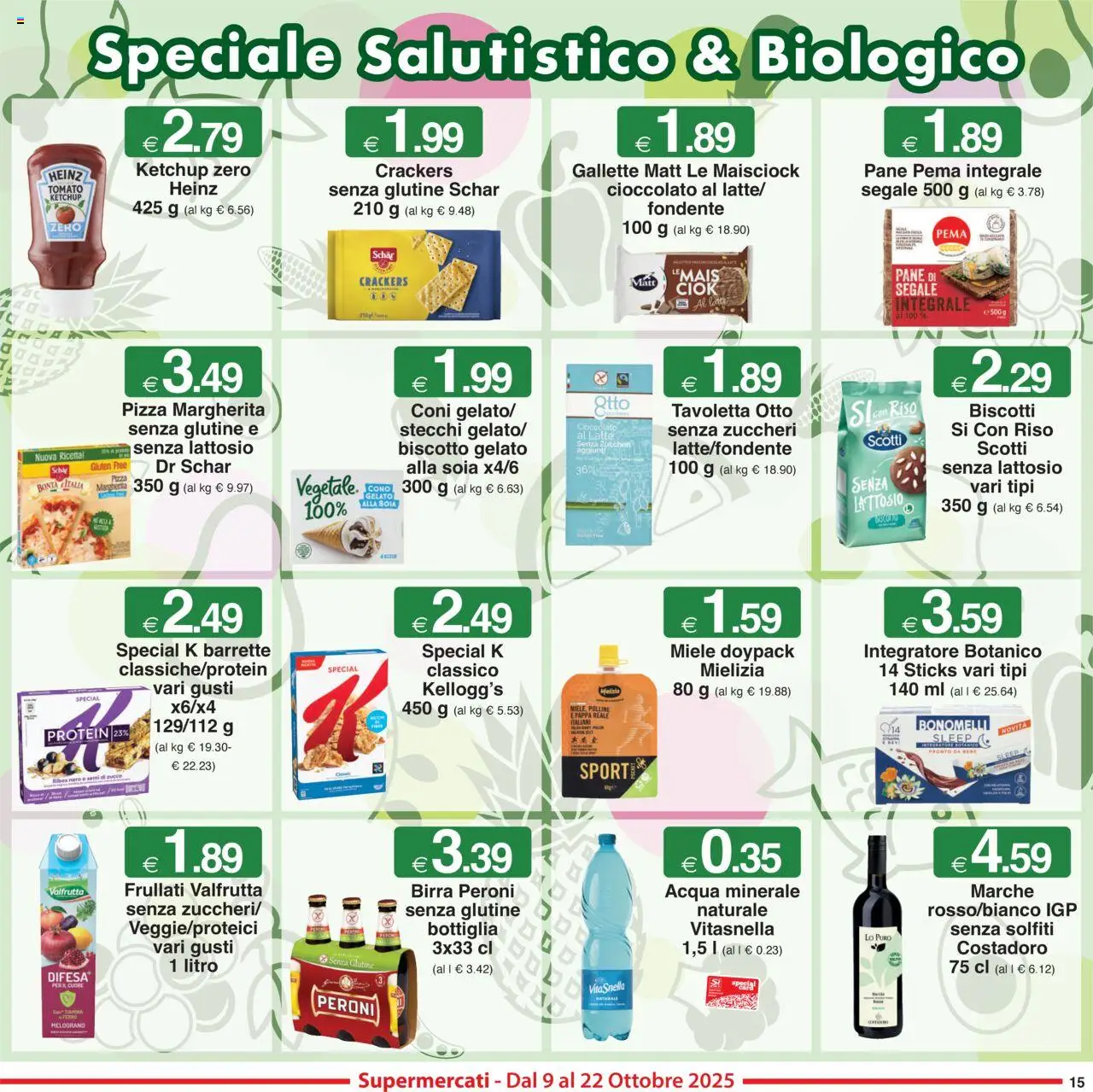 Volantino Sì con Te del 09.10.2025 | Pagina: 15 | Prodotti: Riso, Biscotti, Latte, Gallette