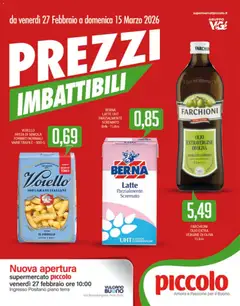 Anteprima del volantino Piccolo volantino valido a partire dal 27.02.2026