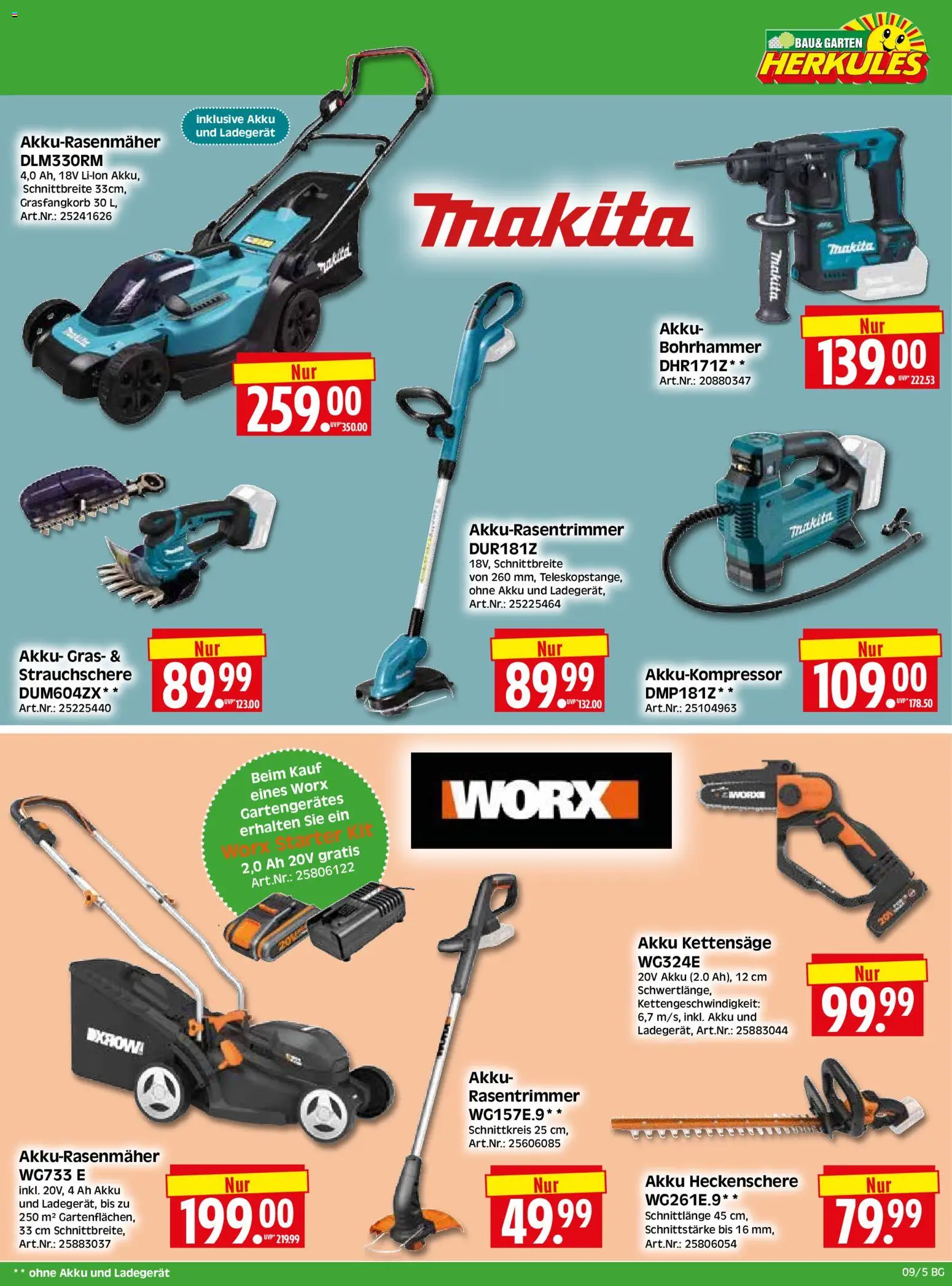 HERKULES Bau & Garten – gültig ab 23.02.2026 | Seite: 5 | Produkte: Ladegerät