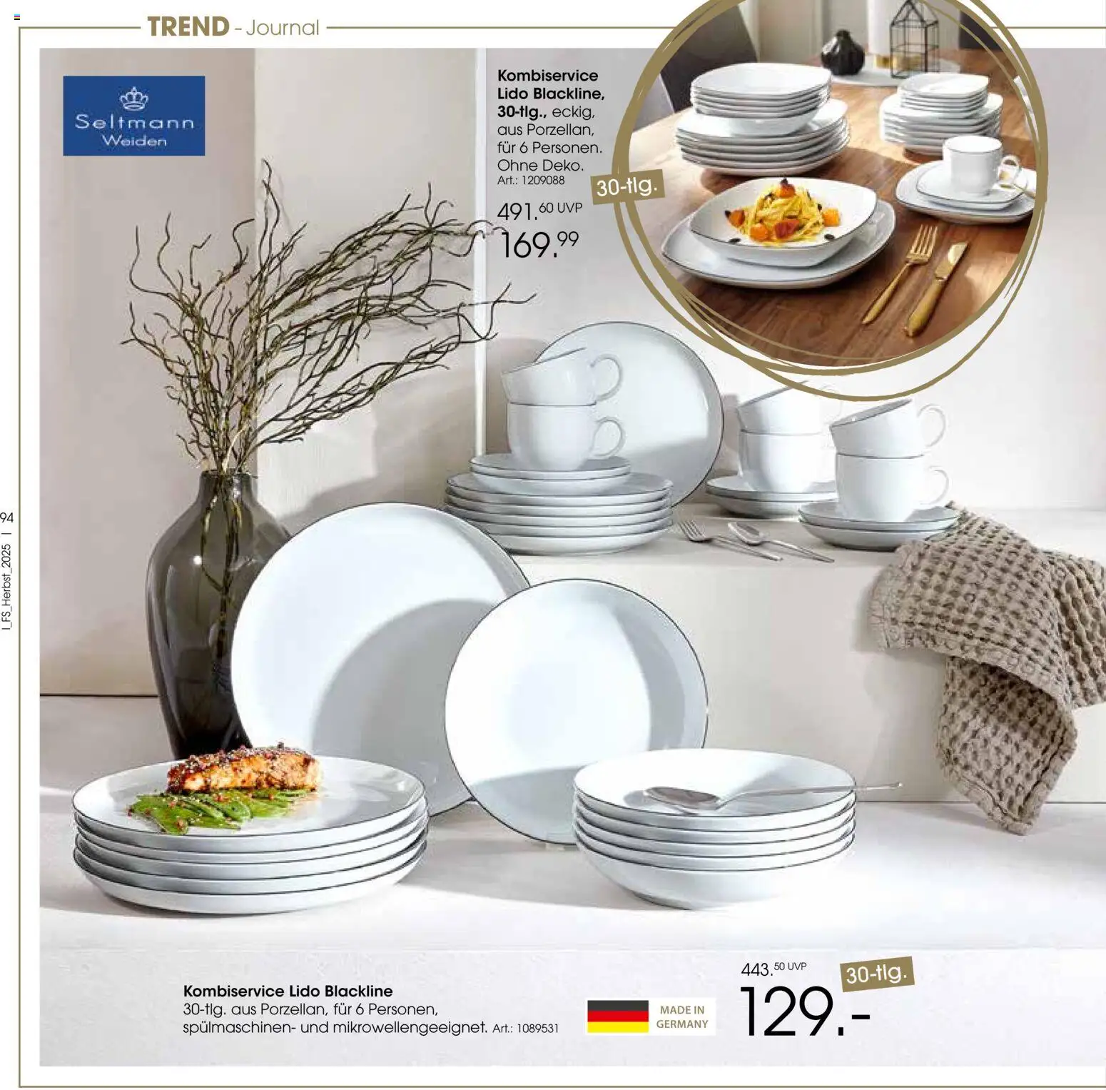 Zurbrüggen Trend-Journal Herbst – gültig ab 21.10.2025 | Seite: 94