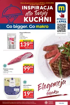 Pogląd oferty "Makro gazetka - Oferta dla gastronomii" - ważna od 07.04.2026