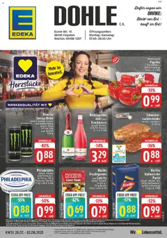 Edeka prospekt Hopsten	 gültig ab dem 27.07.2025