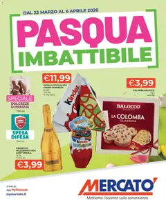 Anteprima del volantino Mercatò volantino valido a partire dal 23.03.2026