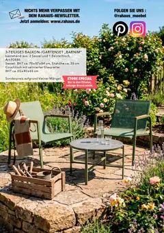 Rahaus Prospekt 	 ab 27.04.2026 gültig | Seite: 54 | Produkte: Sessel, Couchtisch