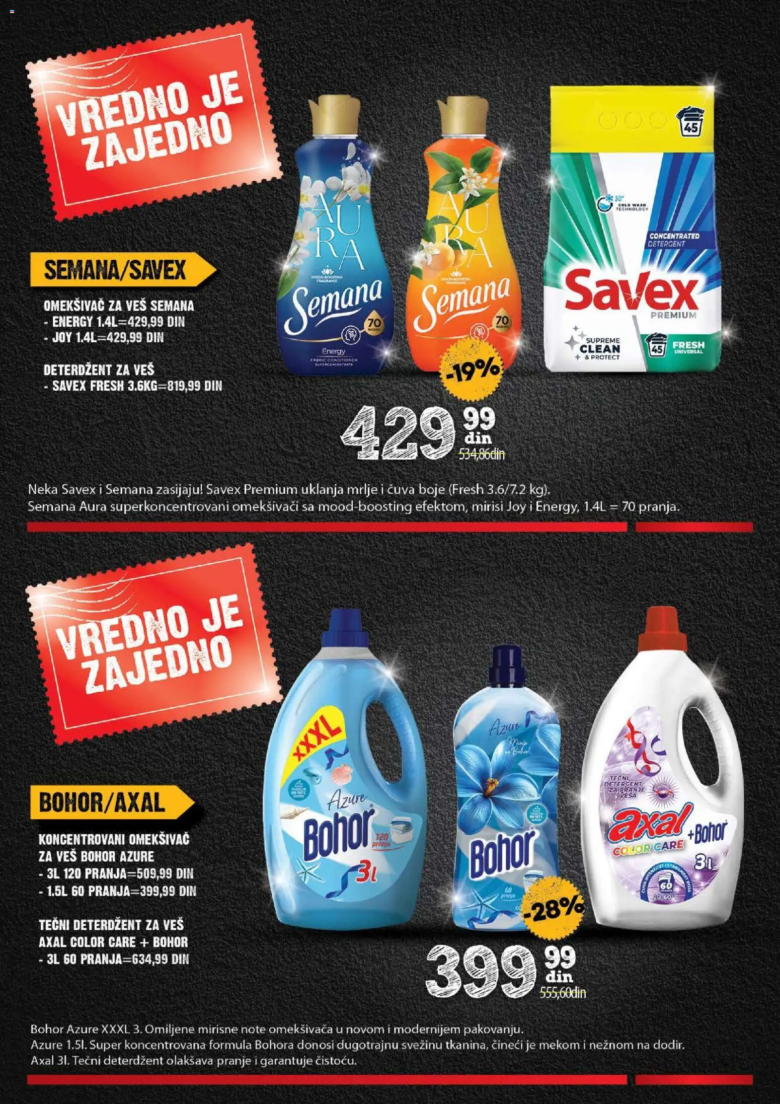 Idea katalog - važi od 11.12.2025 | Strana: 35 | Proizvode: Deterdžent, Tečni deterdžent, Omekšivač za veš