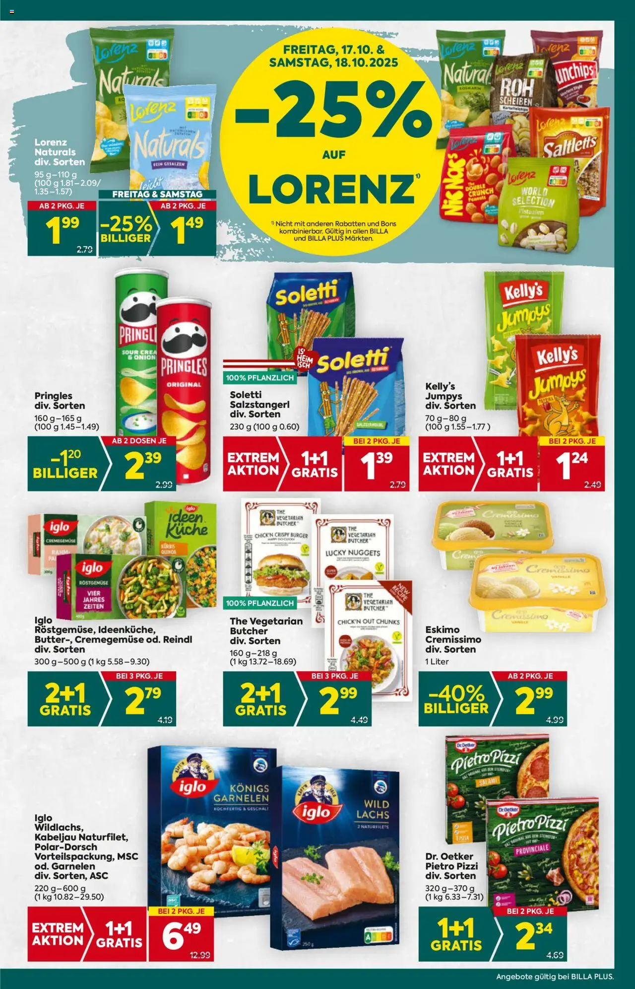 Billa Plus Flugblatt - Oberösterreich gültig ab 16.10.2025 | Seite: 9 | Produkte: Kürbis, Salami