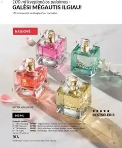 AVON leidinys galioja nuo 01.01.2026 | Puslapis: 75 | Prekių: Kvapusis vanduo, Pienas