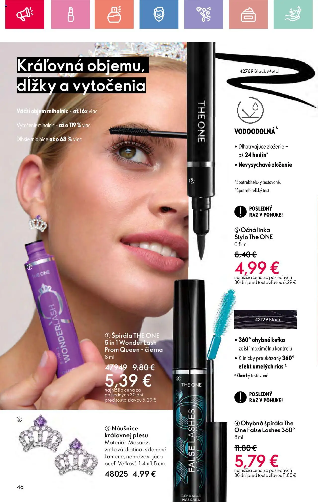 Katalóg Oriflame 10 2025 │ platný od 06.07.2025 | Strana: 46 | Produkty: Očná linka