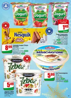 Pogląd oferty "Ser mascarpone, 250 g" - ważna od 10.12.2025 | Strona: 47