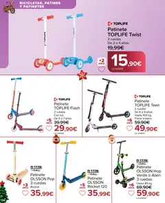 Vista previa Carrefour Juguetes válido desde el 07.11.2025 | Página: 126 | Productos: Patinete
