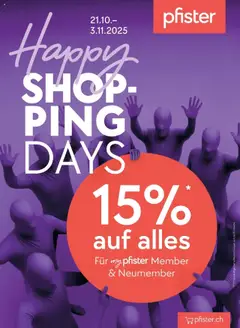 Pfister Aktionen ab 21.10.2025 gültig