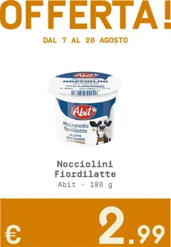 Anteprima del volantino Volantino Borello Supermercati valido a partire dal 07.08.2025