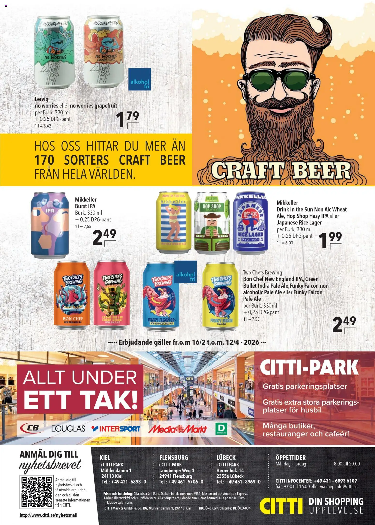 CITTI Markt - Schweden-Werbung – gültig ab 16.02.2026 | Seite: 8 | Produkte: Grapefruit