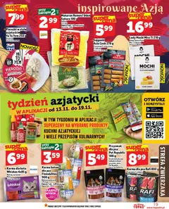 Pogląd oferty "Topaz Gazetka - Ceny małe na stałe" - ważna od 13.11.2025 | Strona: 19 | Produkty: Mango, Sorbet, Wołowina, Makaron