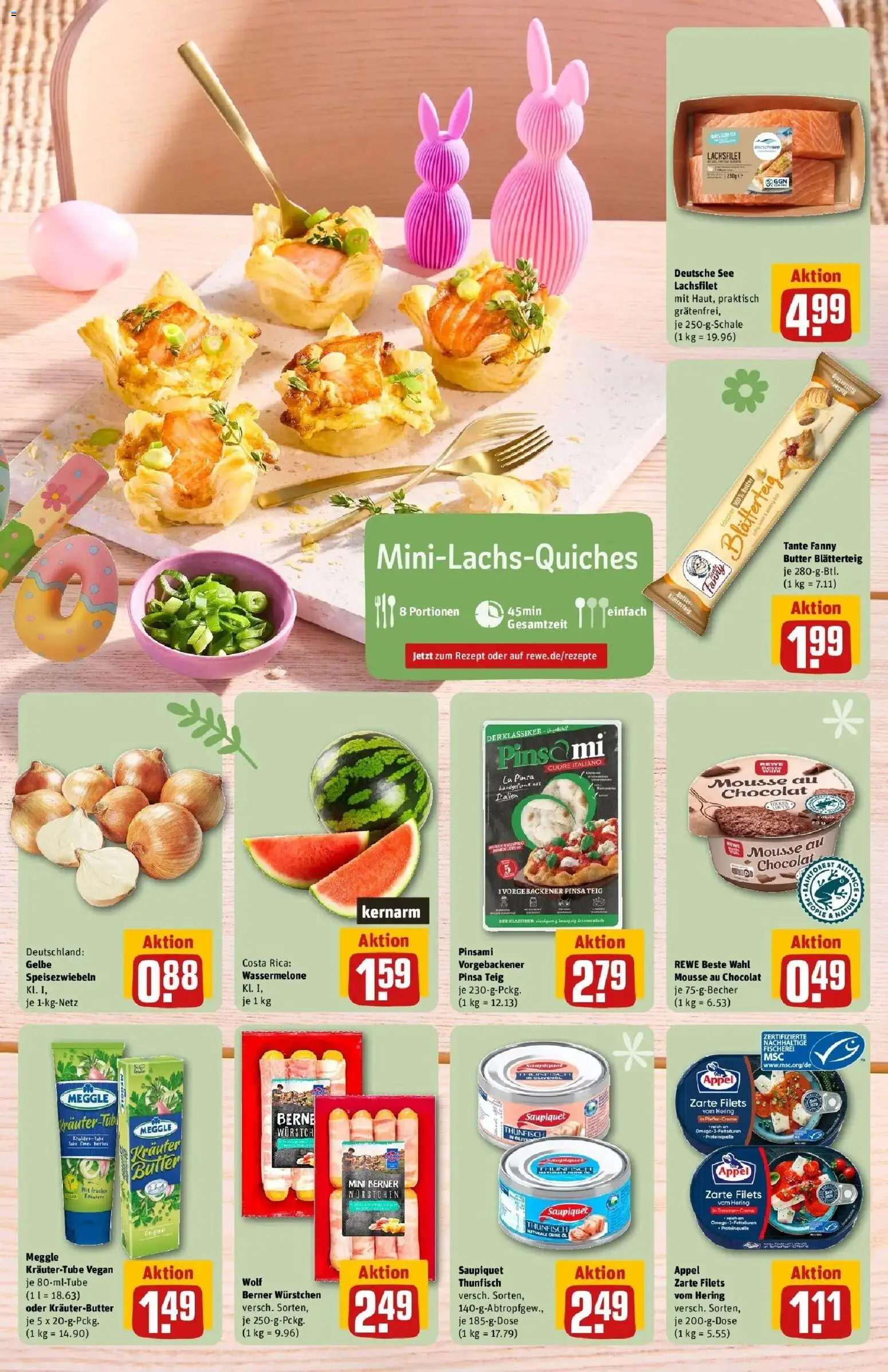 Rewe Prospekt Berlin / Mitte	 – gültig ab 30.03.2026 | Seite: 5 | Produkte: Butter, Öl, Kräuterbutter, Wassermelone