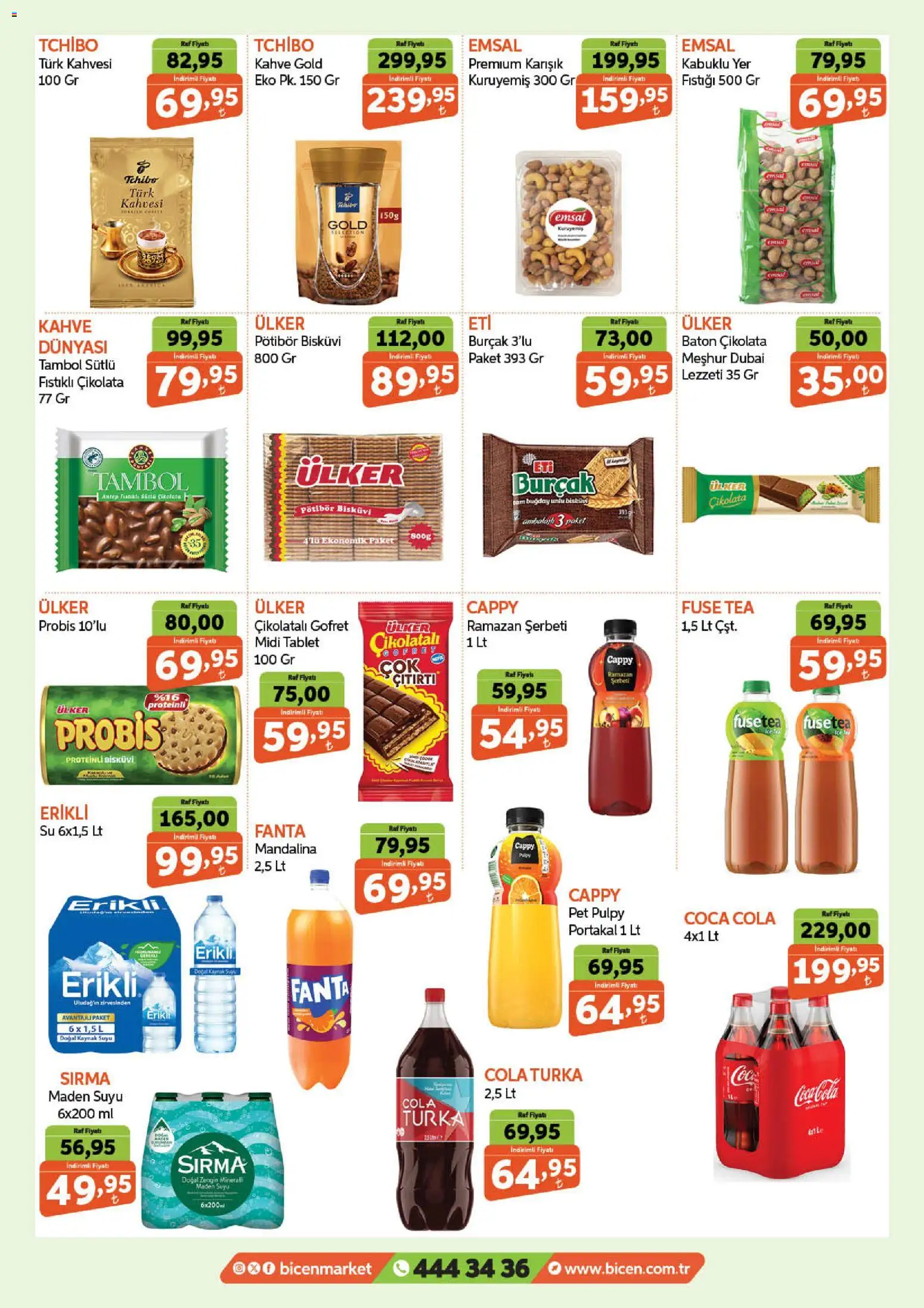 Biçen Market Katalog - 25.02.2026 tarihinden itibaren geçerlidir | Sayfa: 2 | Ürünler: Fuse tea, Kahve, Tablet, Maden suyu