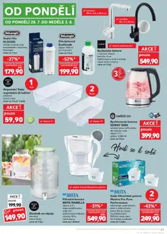 Kaufland leták - Praha 4 od 23.07.2025 | Strana: 57 | Produkty: Zásobník, Filtrační konvice, Switch On, Barvy