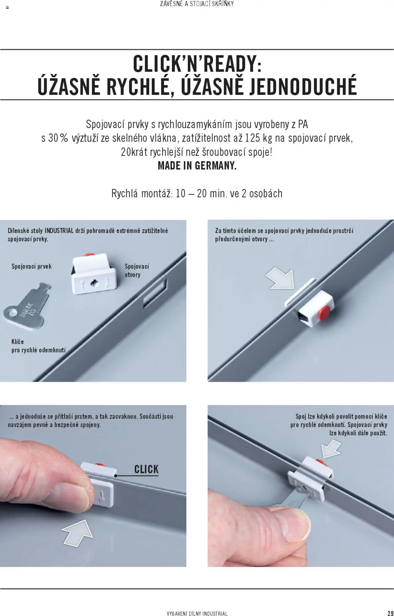 HORNBACH katalog - INDUSTRIAL - Systém vybavení dílny od 06.02.2025 | Strana: 29