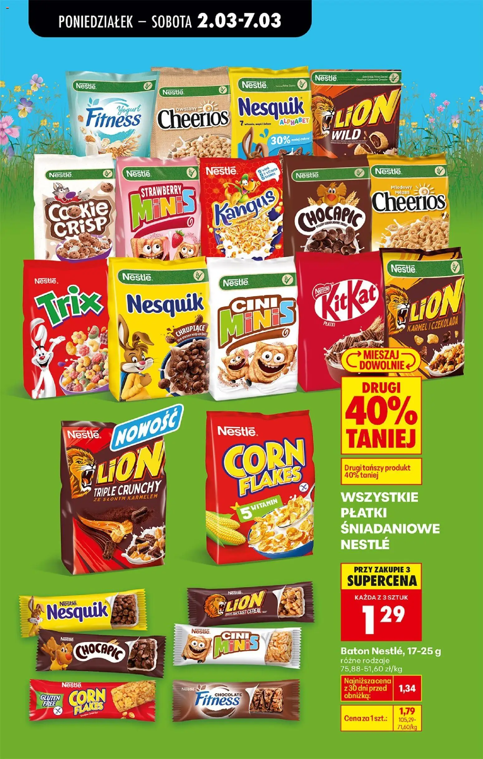 Biedronka Polsko leták od 02.03.2026 | Strana: 68 | Produkty: Nesquik, Chocapic