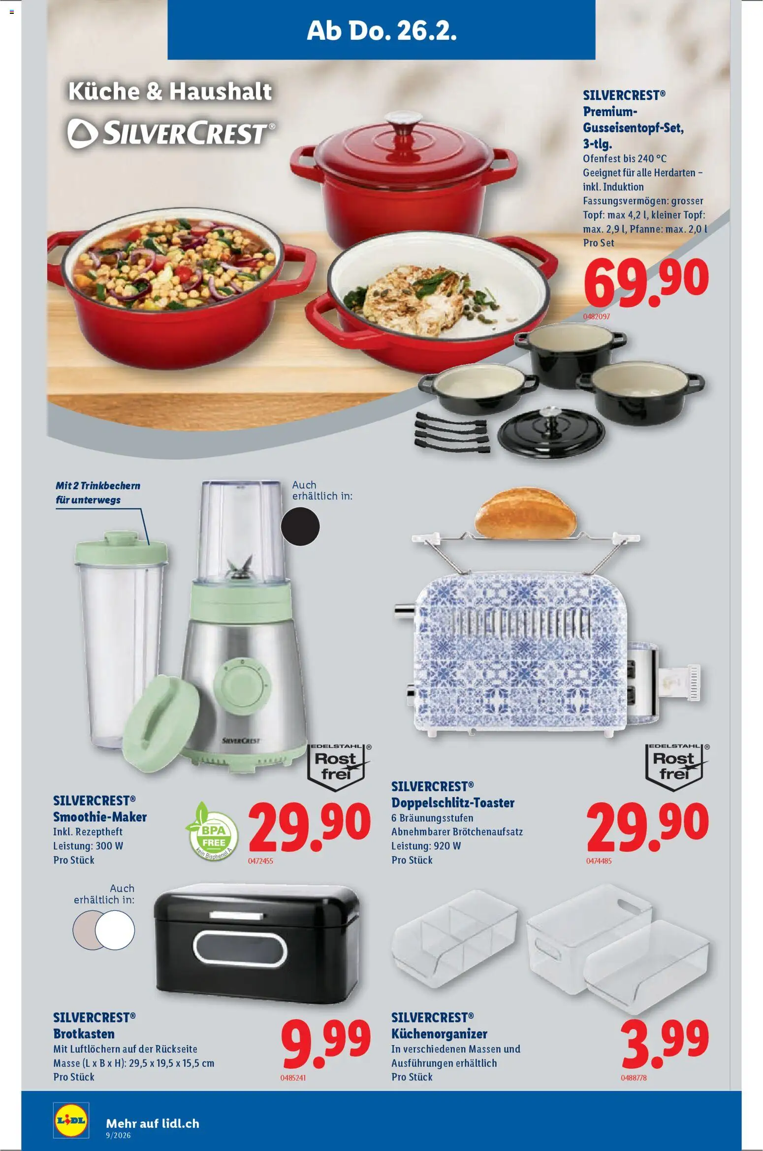 Lidl Aktionen – gültig ab 26.02.2026 | Seite: 24