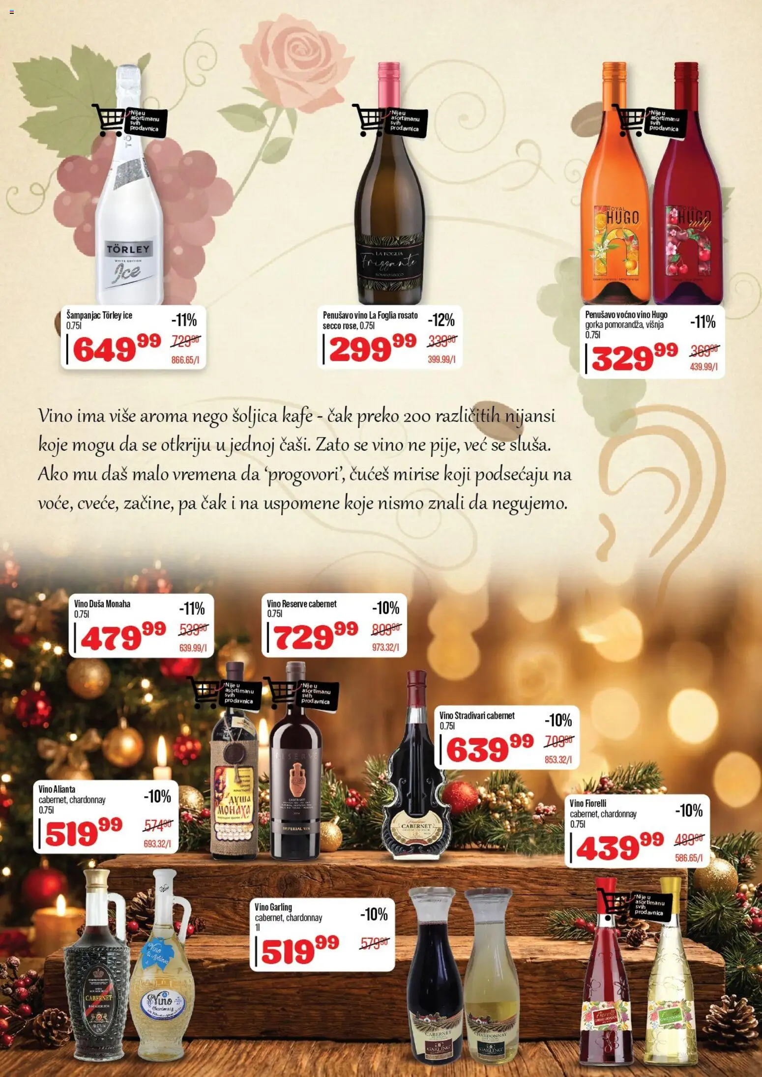 Senta Promet katalog - važi od 17.12.2025 | Strana: 4 | Proizvode: Chardonnay, Višnja, Vino, Hugo