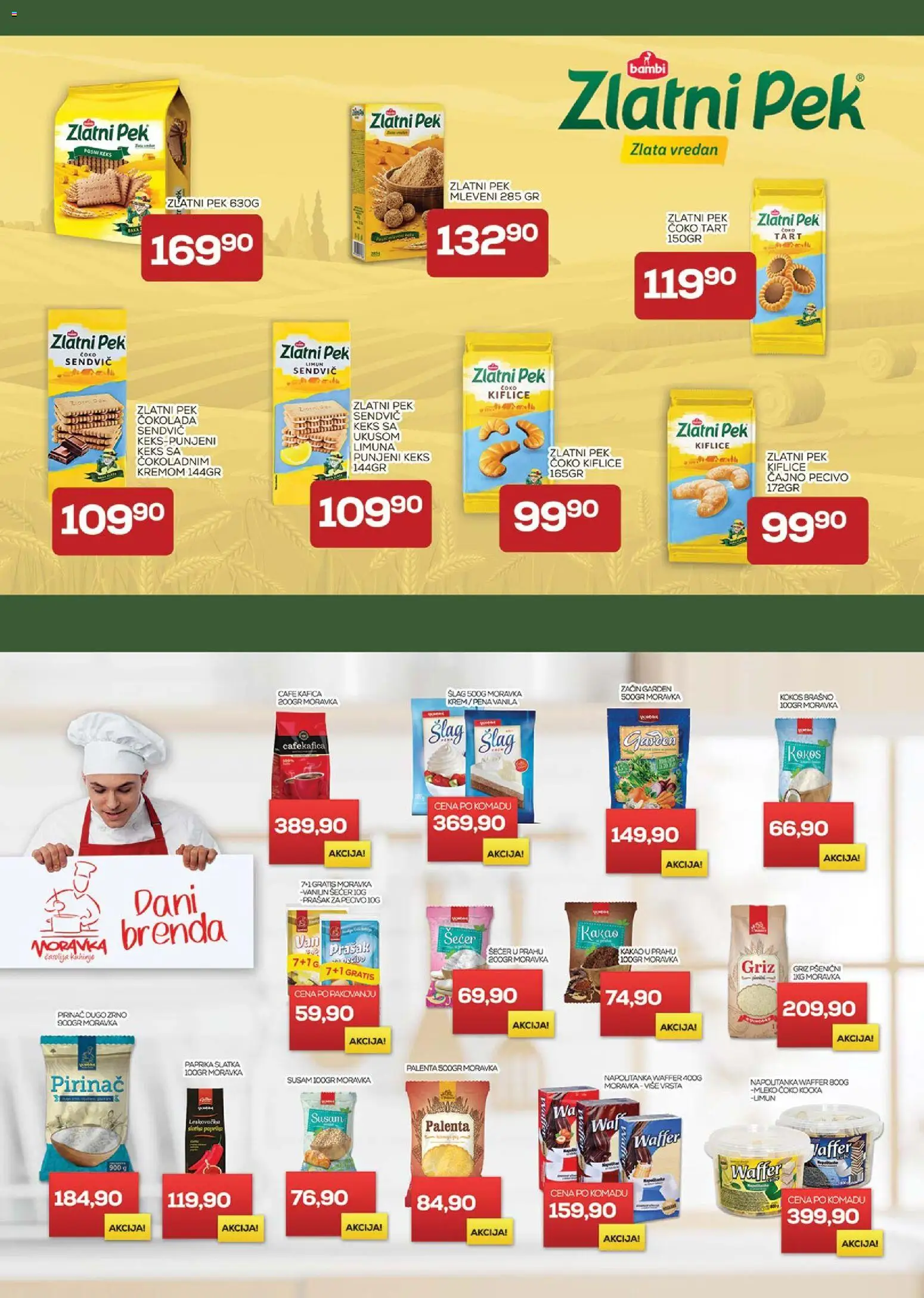 Medius katalog - važi od 07.04.2026 | Strana: 16 | Proizvode: Šećer, Mleko, Šećer u prahu, Pecivo