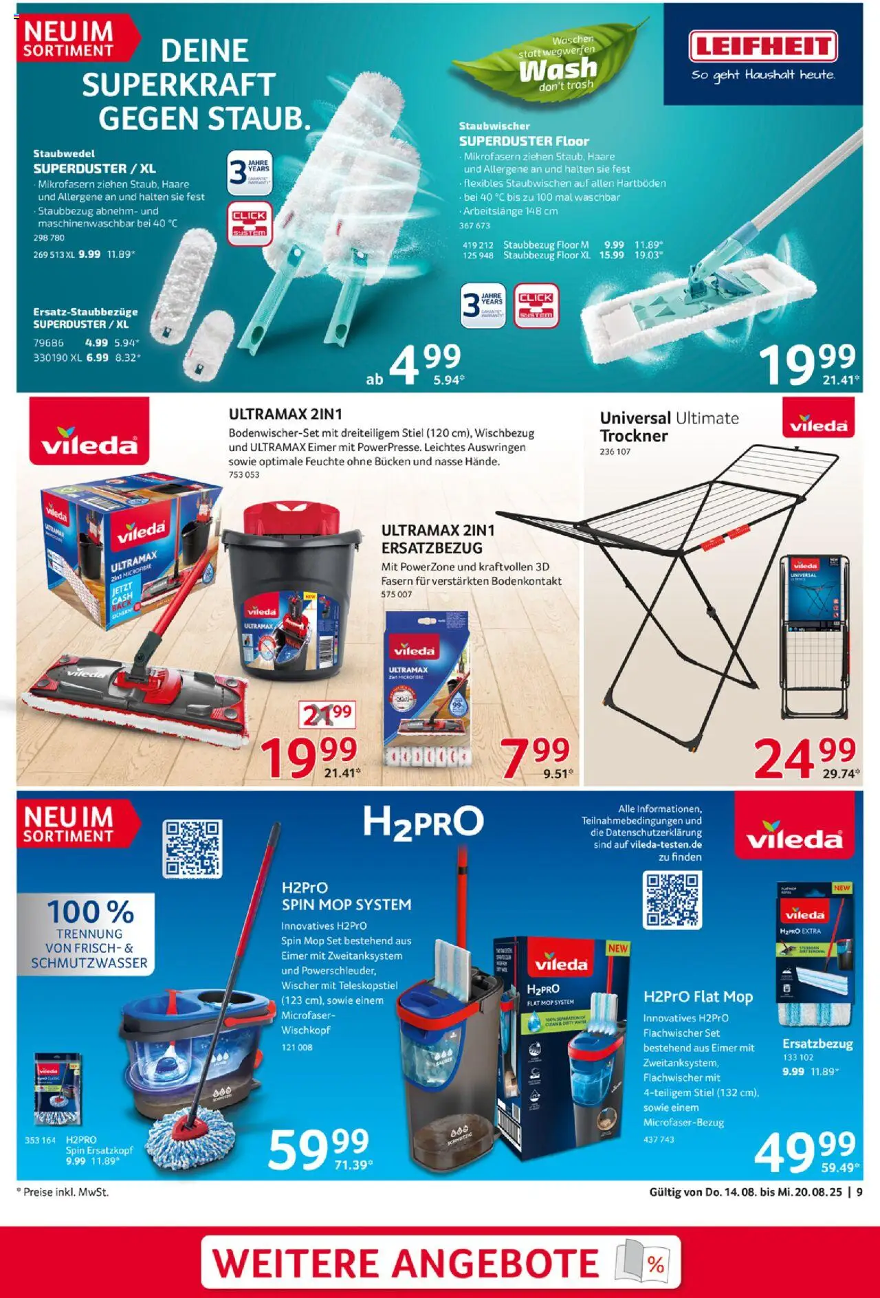 Selgros  Non Food - gültig ab dem 14.08.2025 | Seite: 9 | Produkte: Trockner
