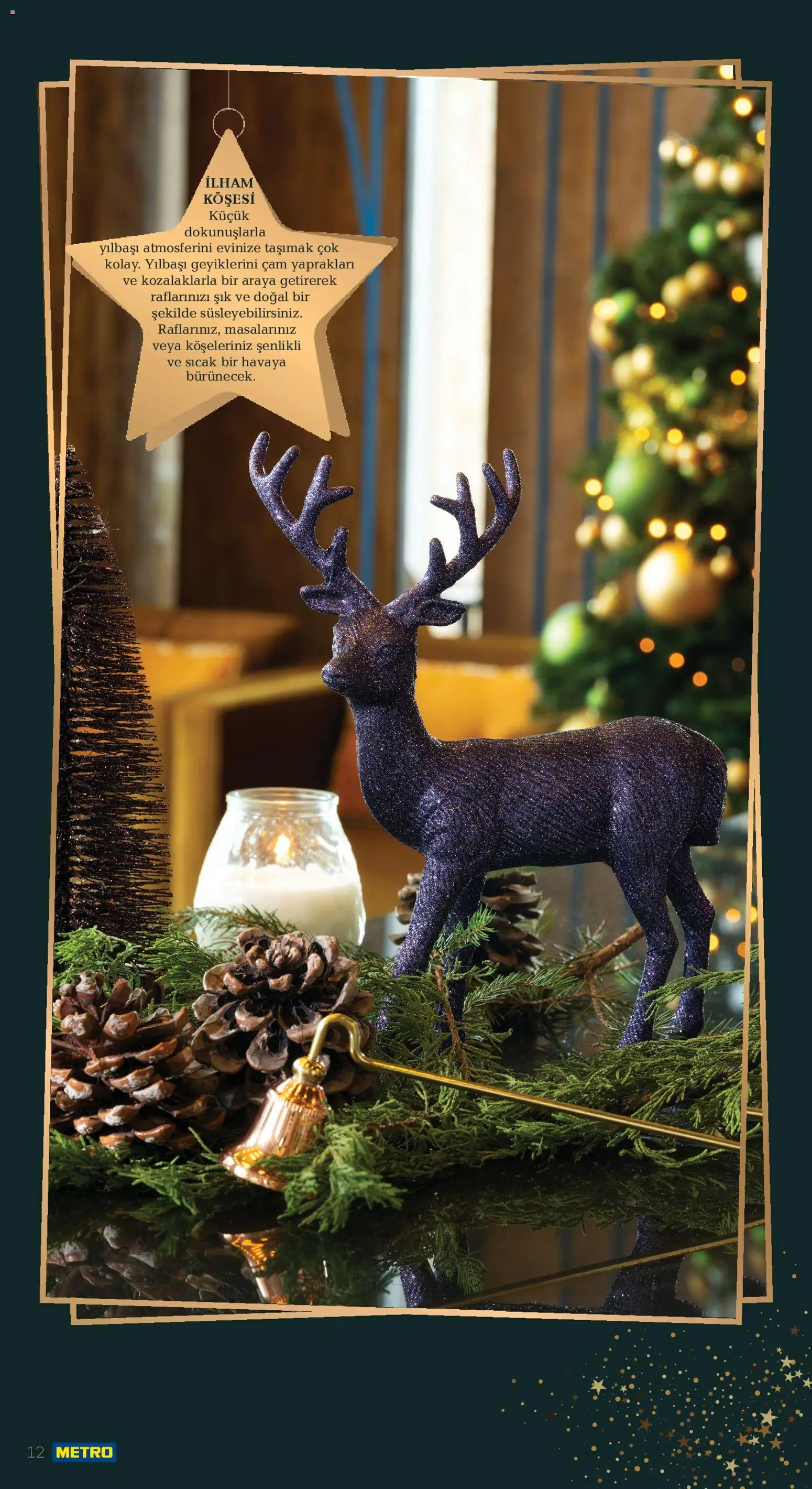 Metro - Yılbaşı Dekorasyon Kataloğu - 18.11.2025 tarihinden itibaren geçerlidir | Sayfa: 12