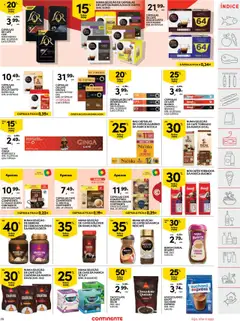 Pré-visualização CÁPSULAS DE CAFÉ DELTA Q QALIDUS/ MYTHIQ/ EPIQ, EMB.: 93 CÁPSULAS +7 CÁPSULAS 0,34€/CÁPSULA válido de 30.09.2025 | Página: 35