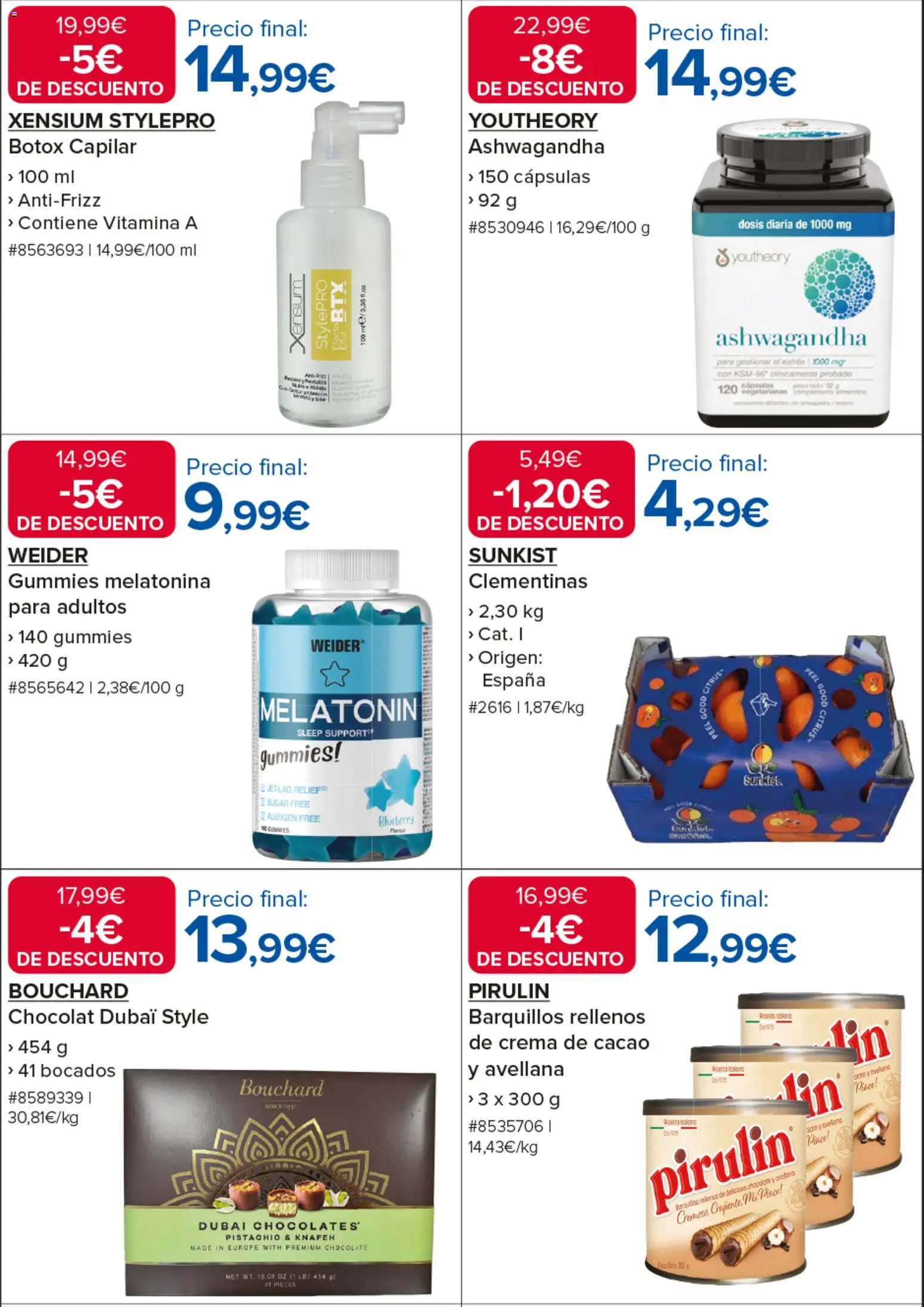 Costco Black Friday │ válido desde el 28.11.2025 | Página: 9 | Productos: Chocolate, Crema de cacao, Crema, Φρυγανιές σικάλεως