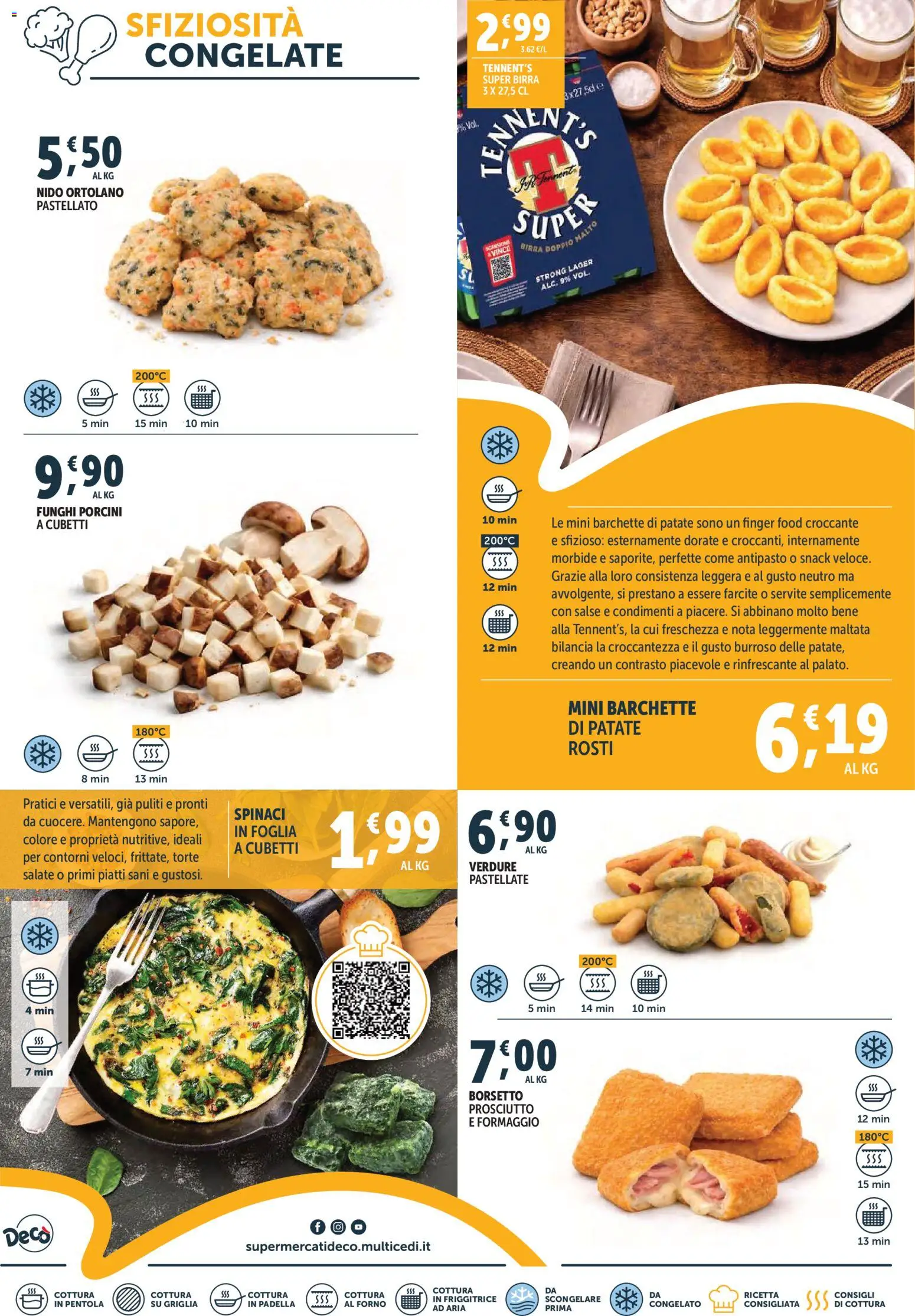 Volantino Decò del 09.04.2026 | Pagina: 4 | Prodotti: Patate, Verdure, Funghi, Griglia